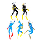 3D Miniature Scuba Diver Resin Filler-Craft Resin Filling Model-Silicone Mold Filler-Diver Micro Landscape Decor-Jewelry Making Supplies