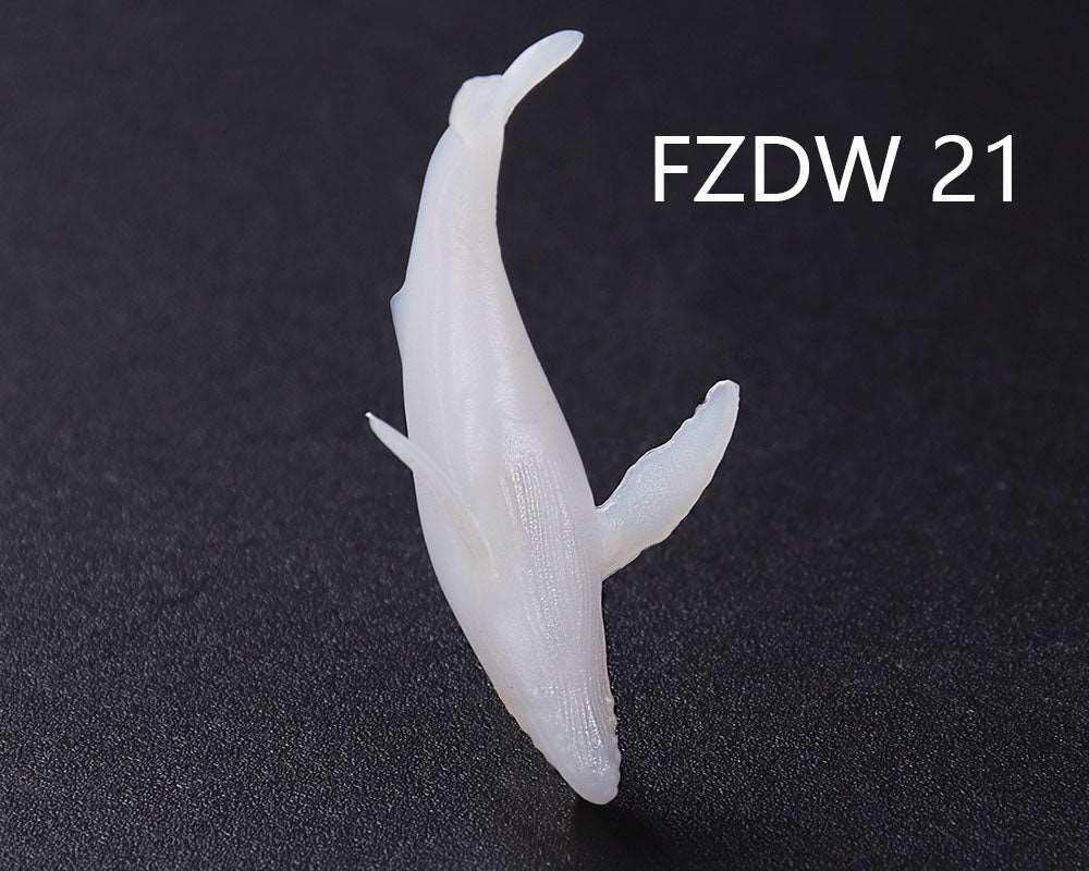 3D Model Resin Mould Decoration Resin Filler Simulated - Whales