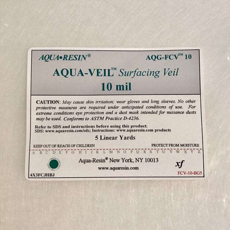 Aqua-Veil™  10 mil (5 yd) Surfacing Veil