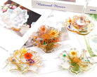 Coaster Moulds - Flowers (4pcs pack)