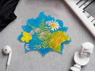 Coaster Moulds - Flowers (4pcs pack)