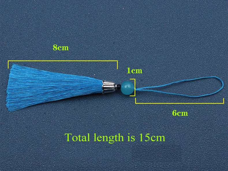 1 Piece Colorful Tassels for DIY Bookmark Resin Moulds Jewelry DIY Craft