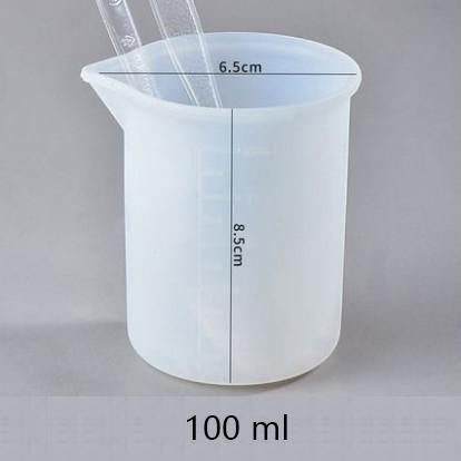 100 ml Silicone measuring cup – Island Micas And More