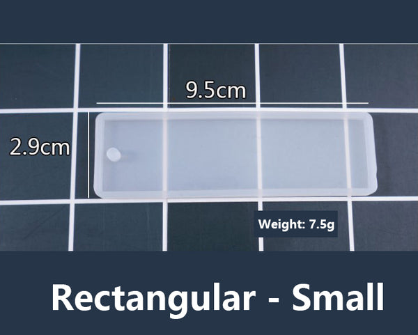 Rectangular Oval Shaped Bookmark Pendant Resin Mold Crystal - Temu